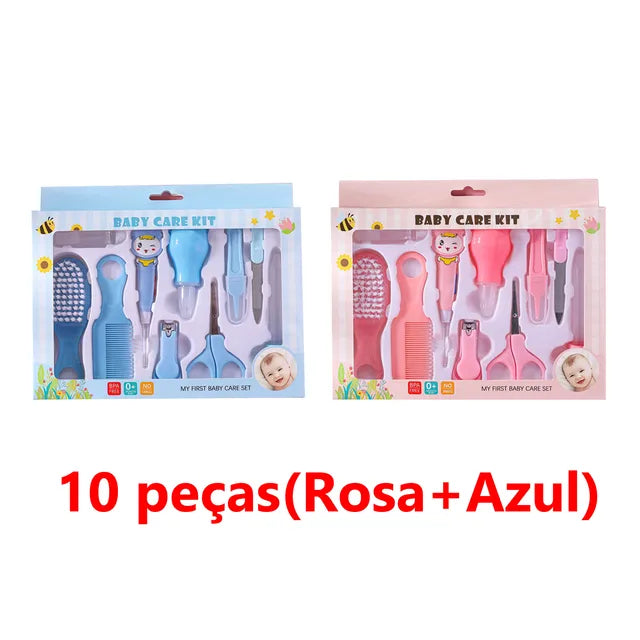 Kit de Utensílios para Bebê Recém Nascido