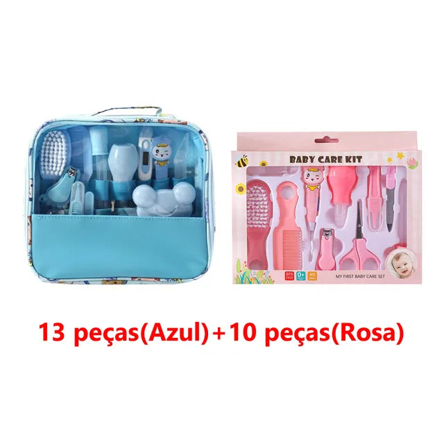 Kit de Utensílios para Bebê Recém Nascido