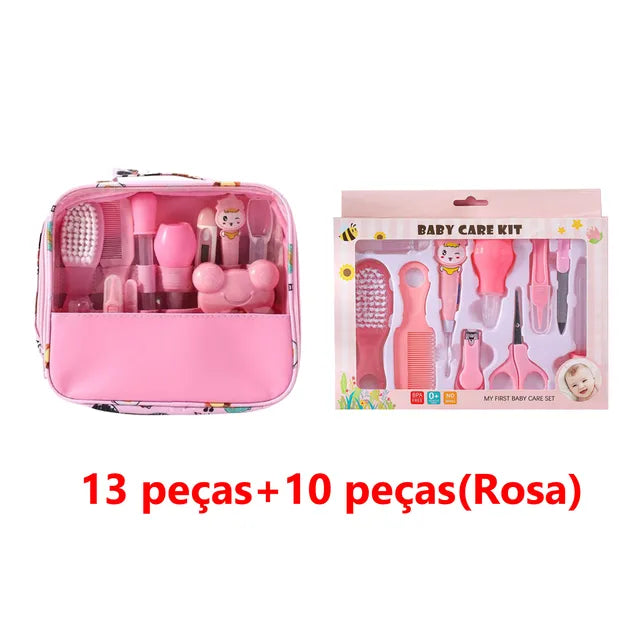 Kit de Utensílios para Bebê Recém Nascido