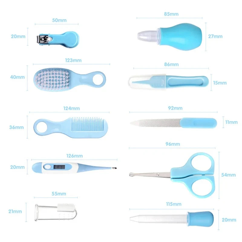 Kit de Utensílios para Bebê Recém Nascido