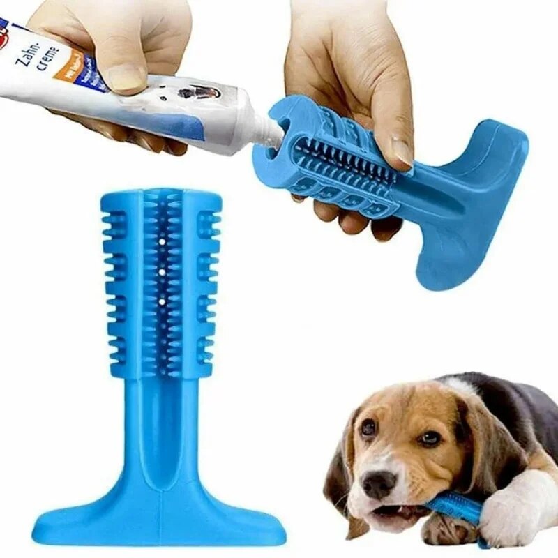 Brinquedo Macio com Creme Dentário para Cachorro