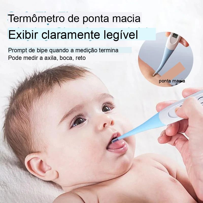 Kit de Utensílios para Bebê Recém Nascido